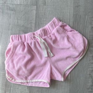 J. Crew girl’s towel shorts, size 7.